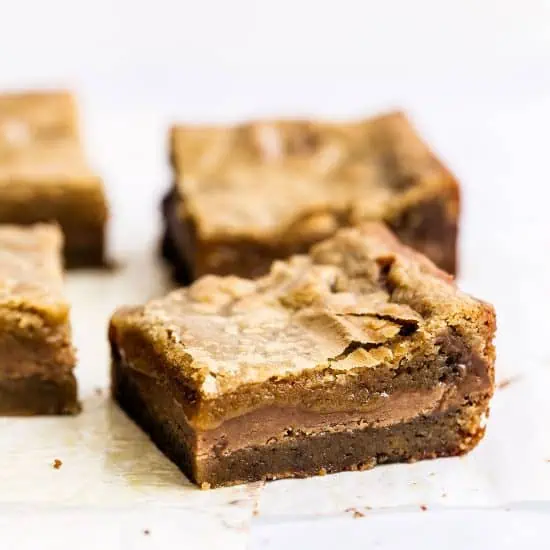 Trader Joes cookie butter brownies