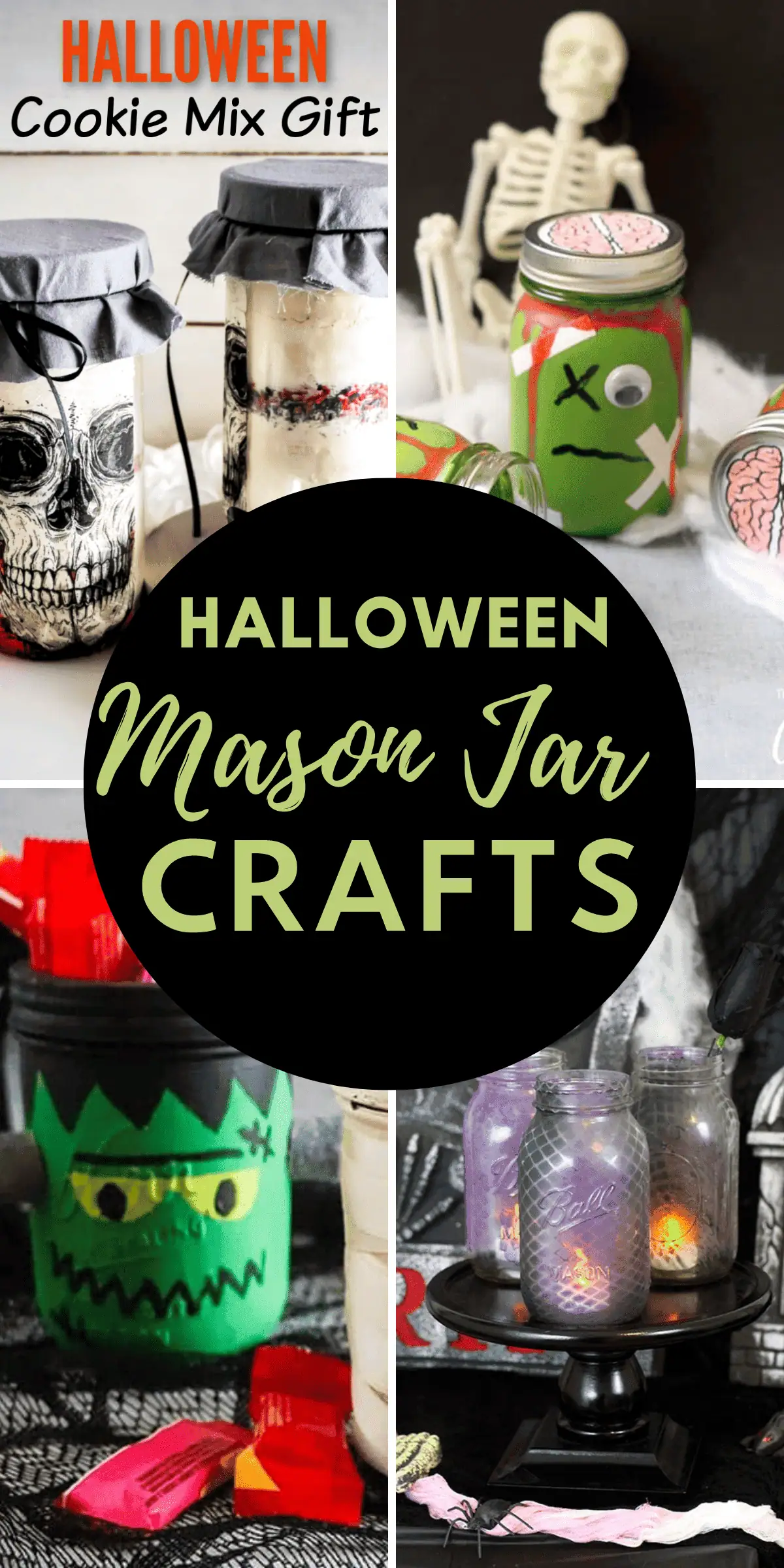 easy diy hallloween mason jar crafts you'll howl to make