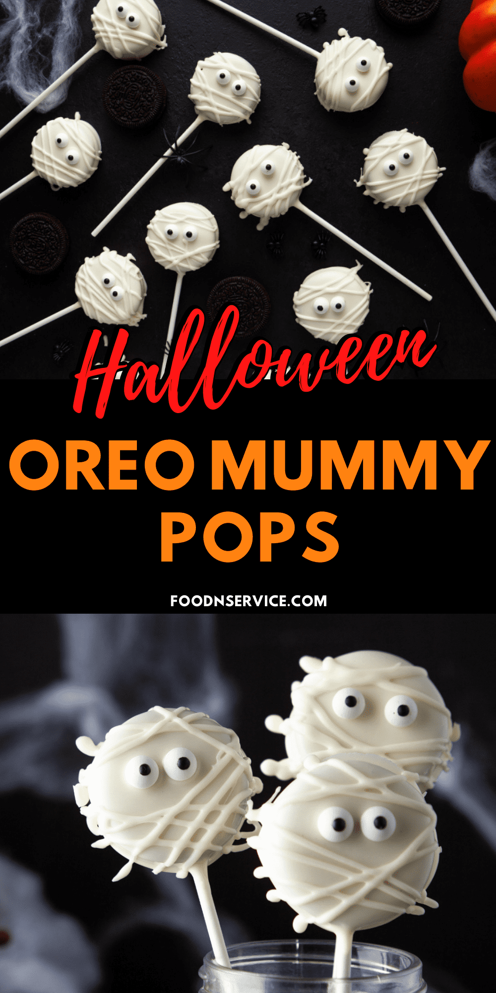 Oreo Mummy Pops
