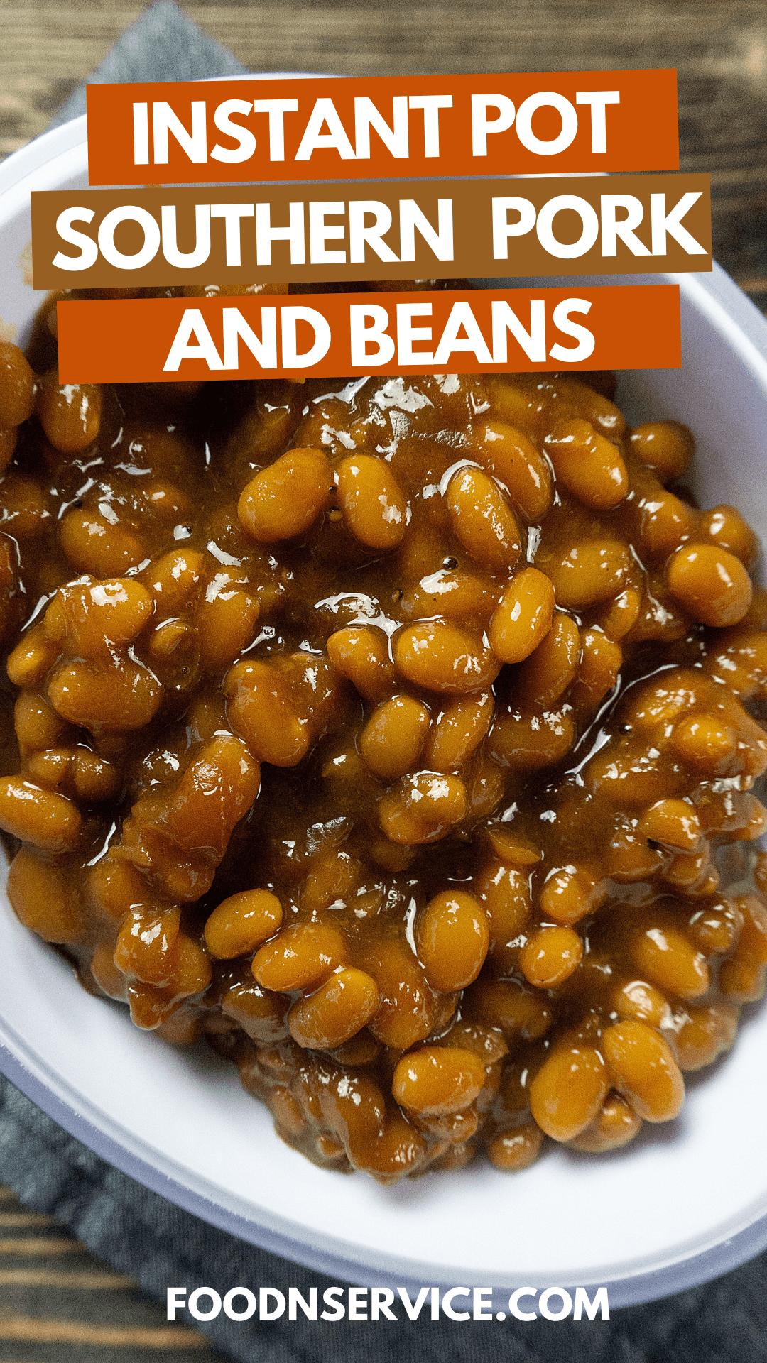 Instant Pot Pork and Beans • Easy BBQ Recipe