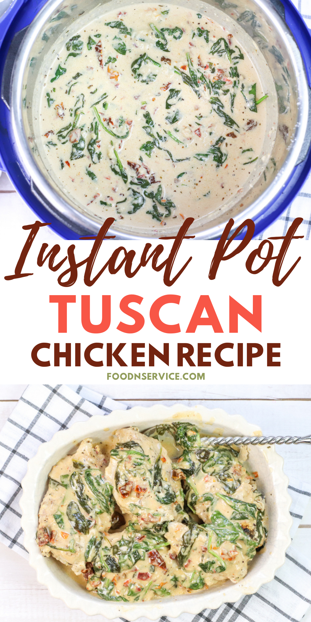 Instant Pot Tuscan Chicken