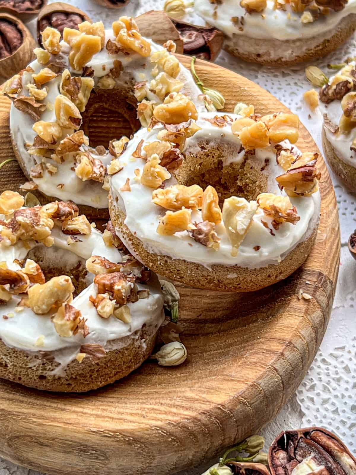 Baked Carrot Cake Donuts • FoodnService