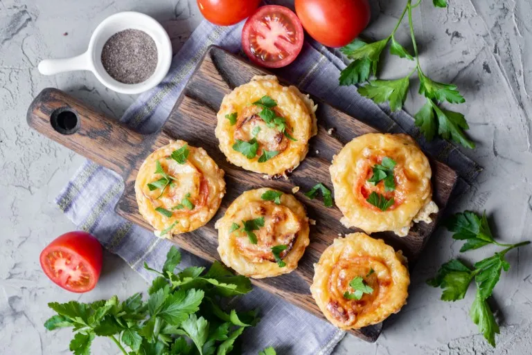 Puff Pastry Tomato Tarts