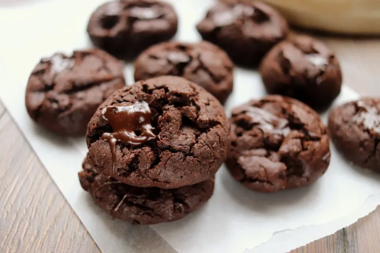 Easy Double Chocolate Cookies