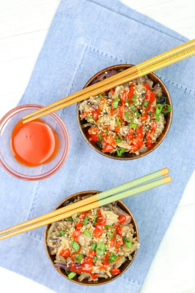 easiest chinese egg roll in a bowl takeout recipe