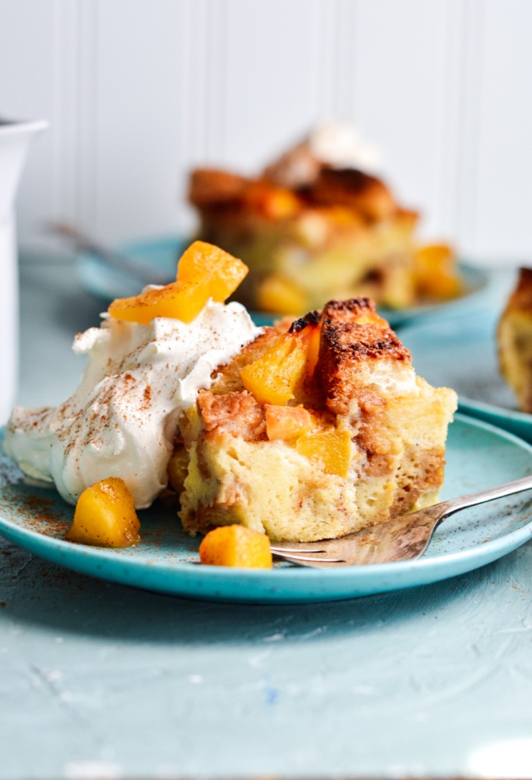 Peach French Toast Casserole • FoodnService