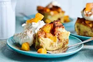 Peach French Toast Casserole