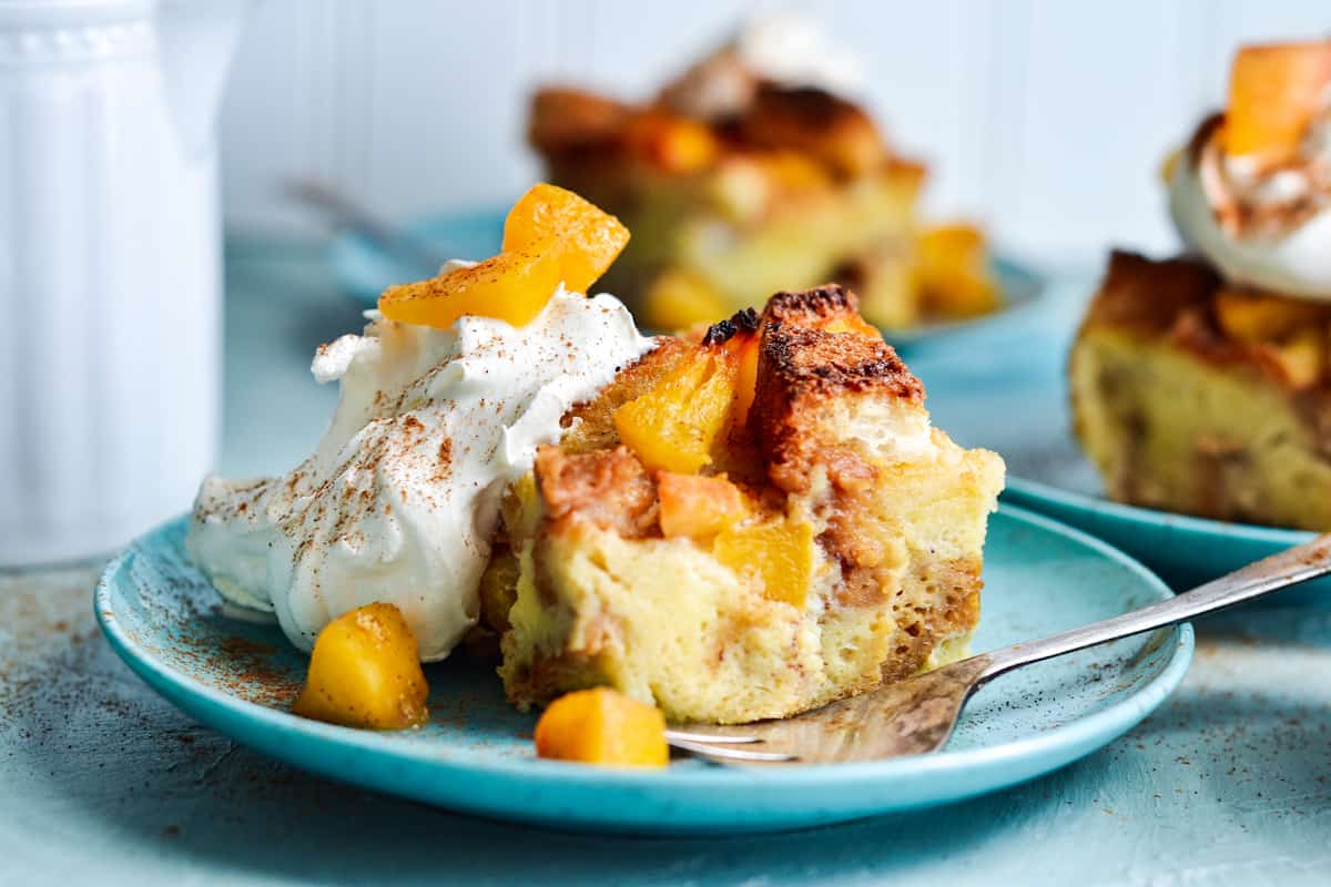 Peach French Toast Casserole • FoodnService