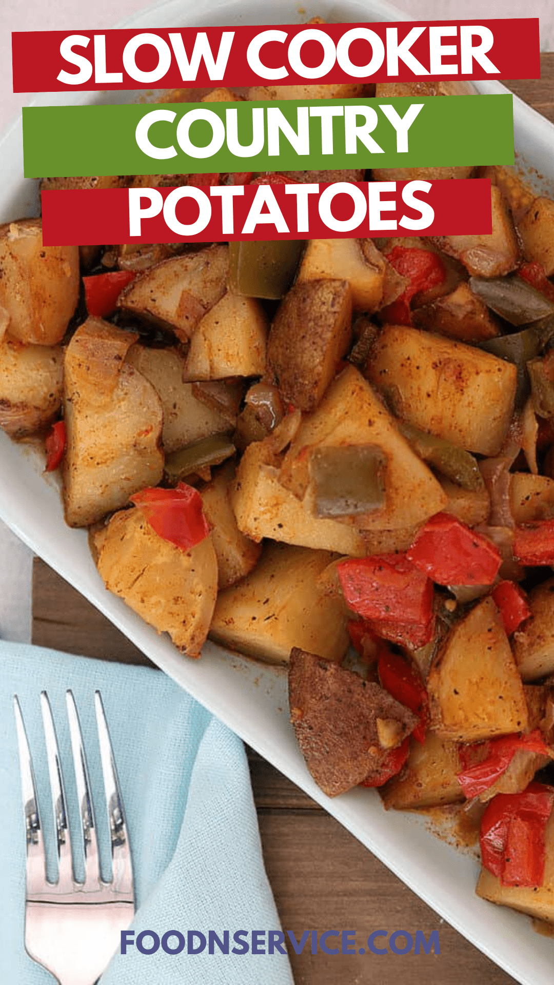 Slow Cooker Country Potatoes