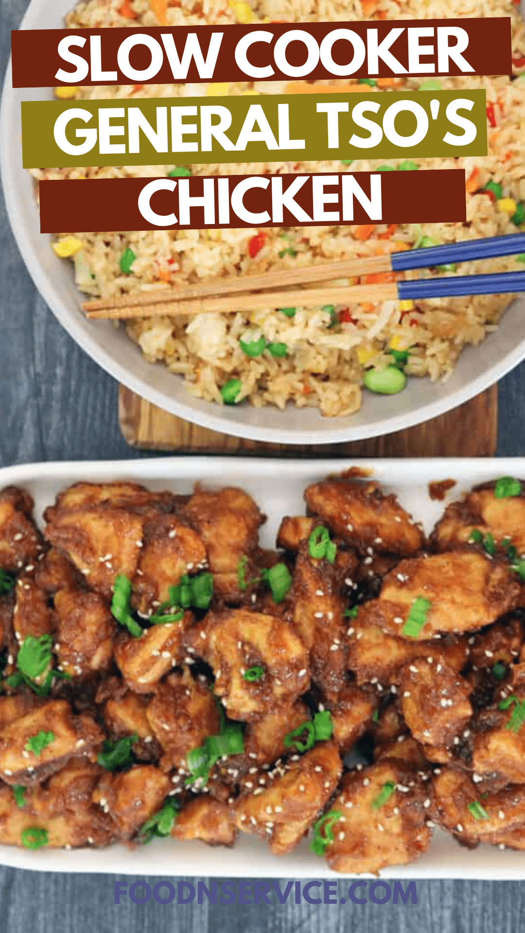 Slow Cooker General Tso\'s Chicken