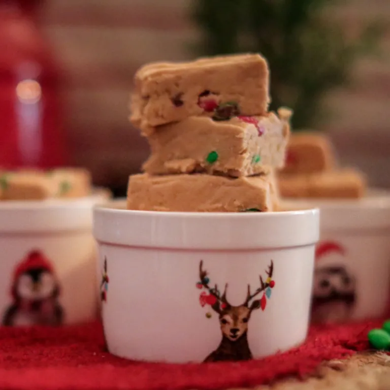 Christmas Peanut Butter Fudge