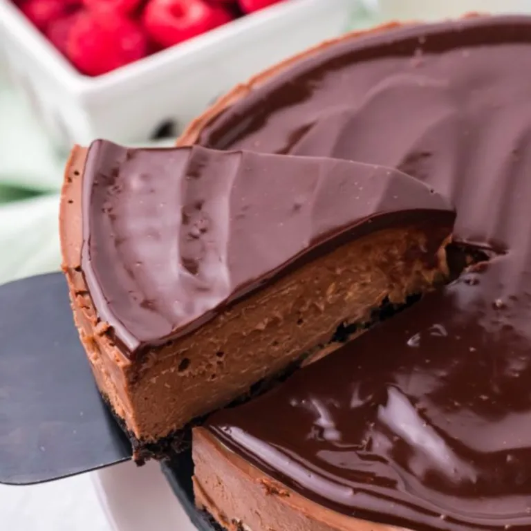 Instant Pot Chocolate Cheesecake