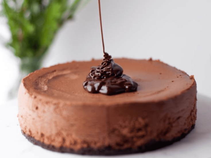 Instant Pot Chocolate Cheesecake