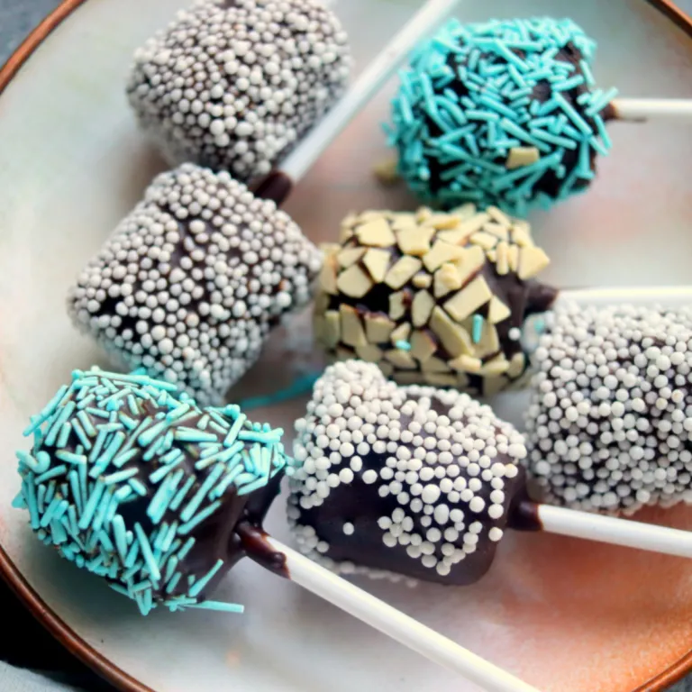 Chocolate Marshmallow Snowballs