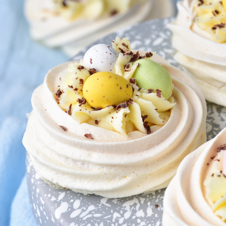 Easter Meringue Nests