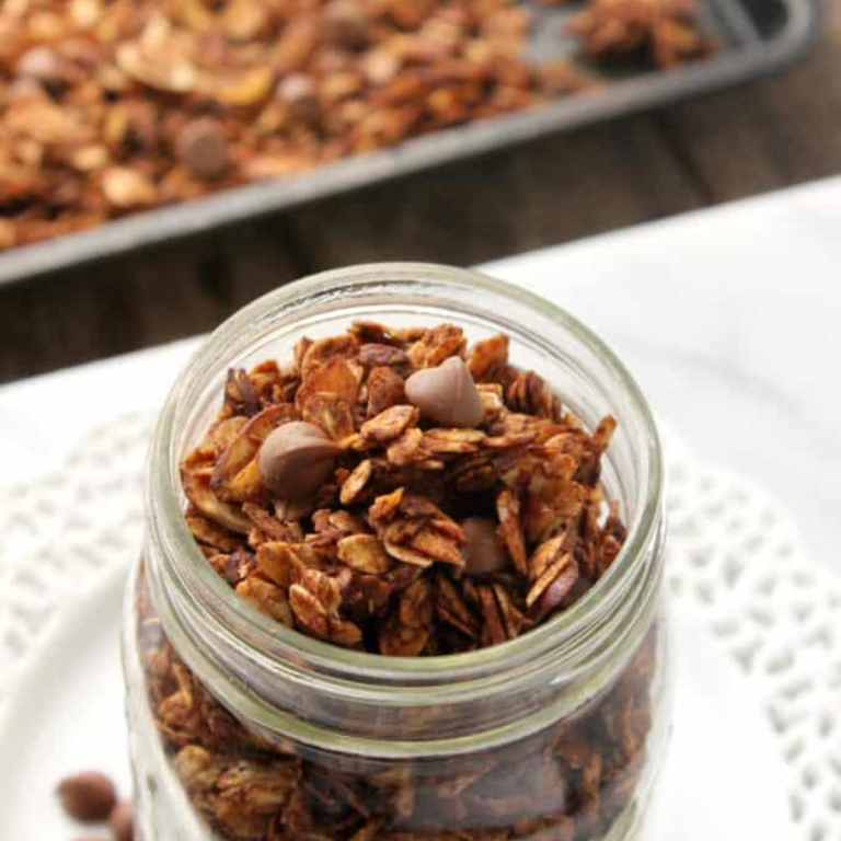 Homemade Chocolate Granola