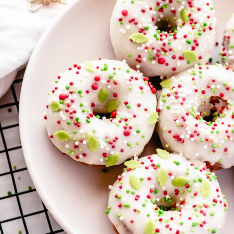 Christmas Doughnuts Recipe