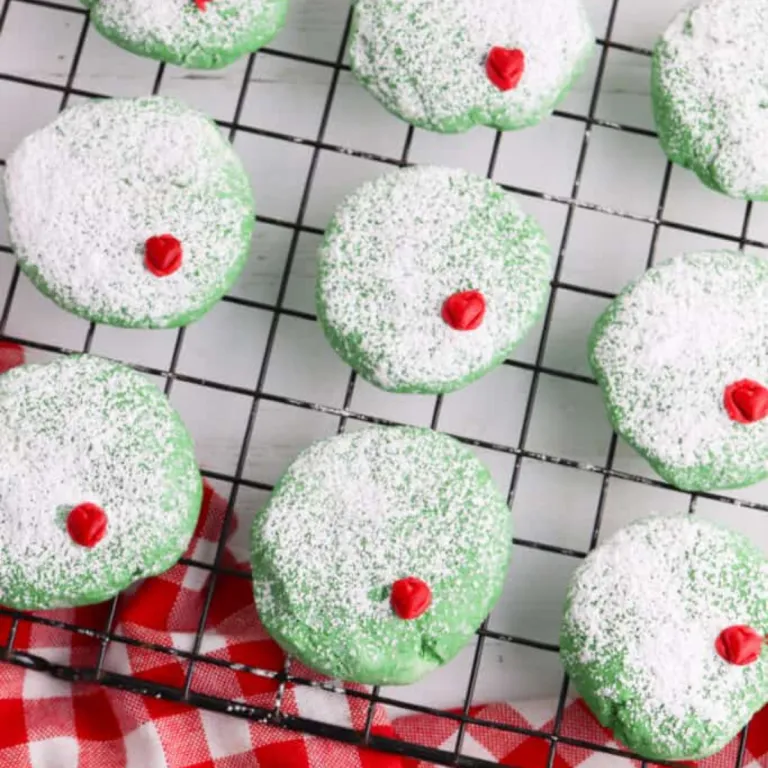 Grinch Christmas Cookies