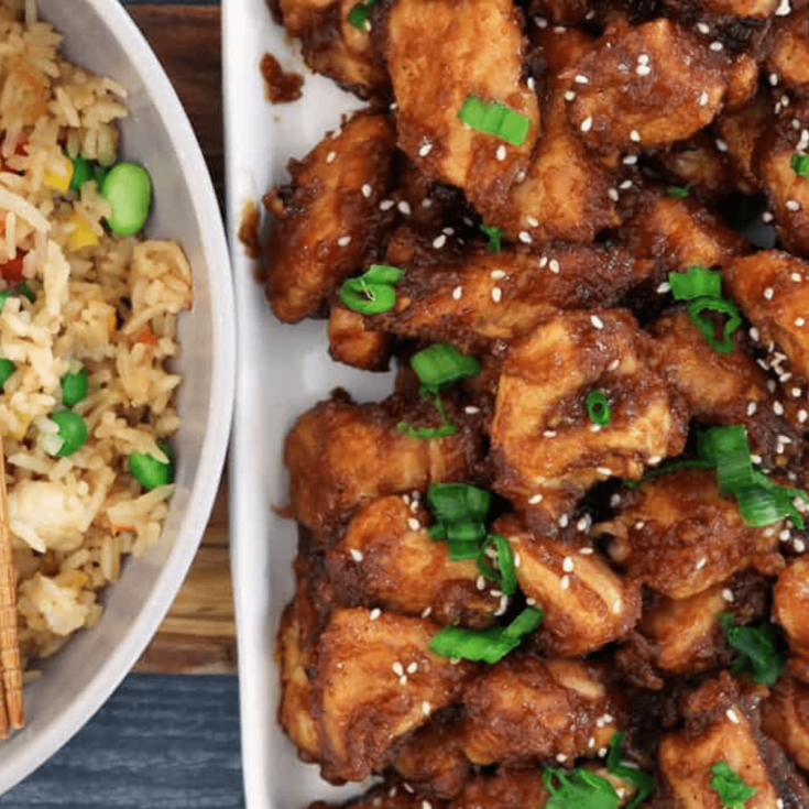 Slow Cooker General Tso's Chicken