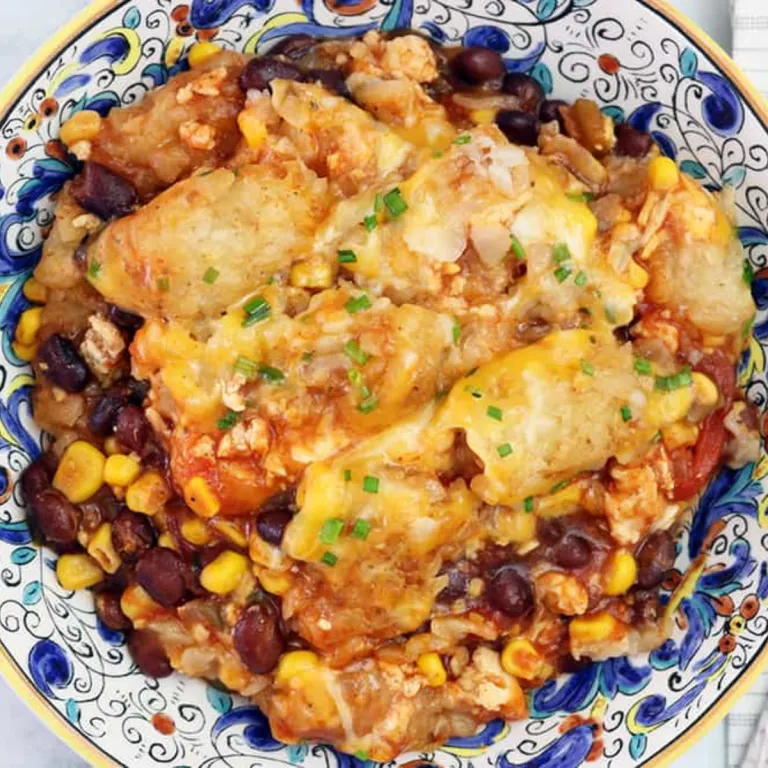 Slow Cooker Tater Tot Casserole