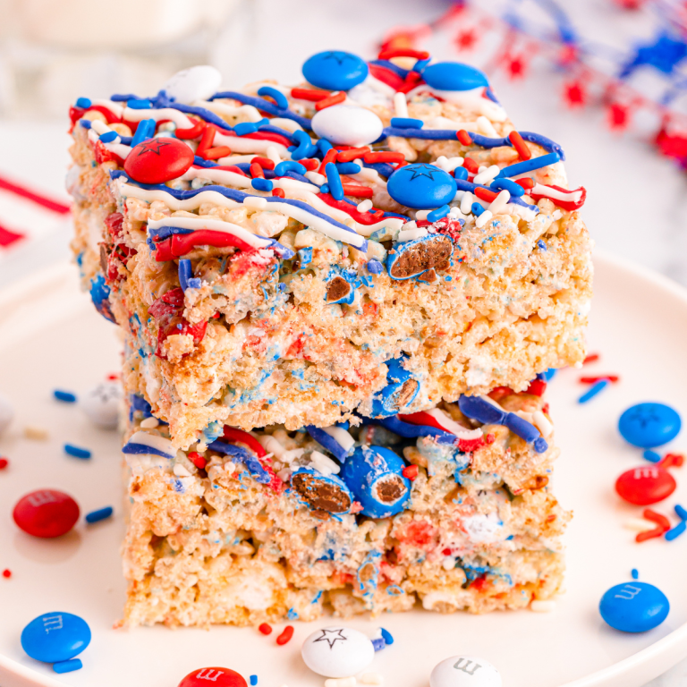 4th of July Rice Krispie Treats