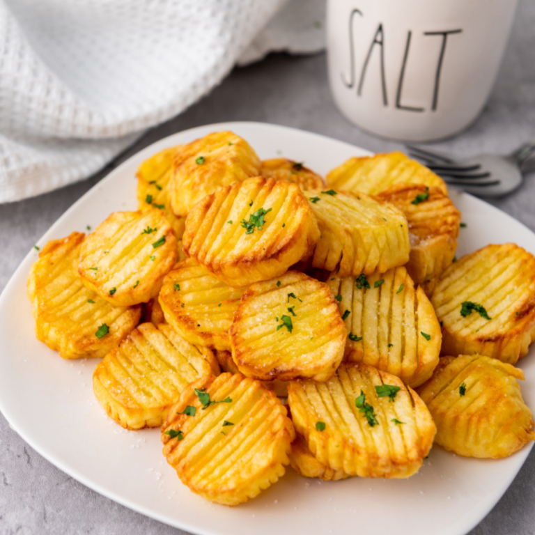 Air Fryer Accordion Potatoes