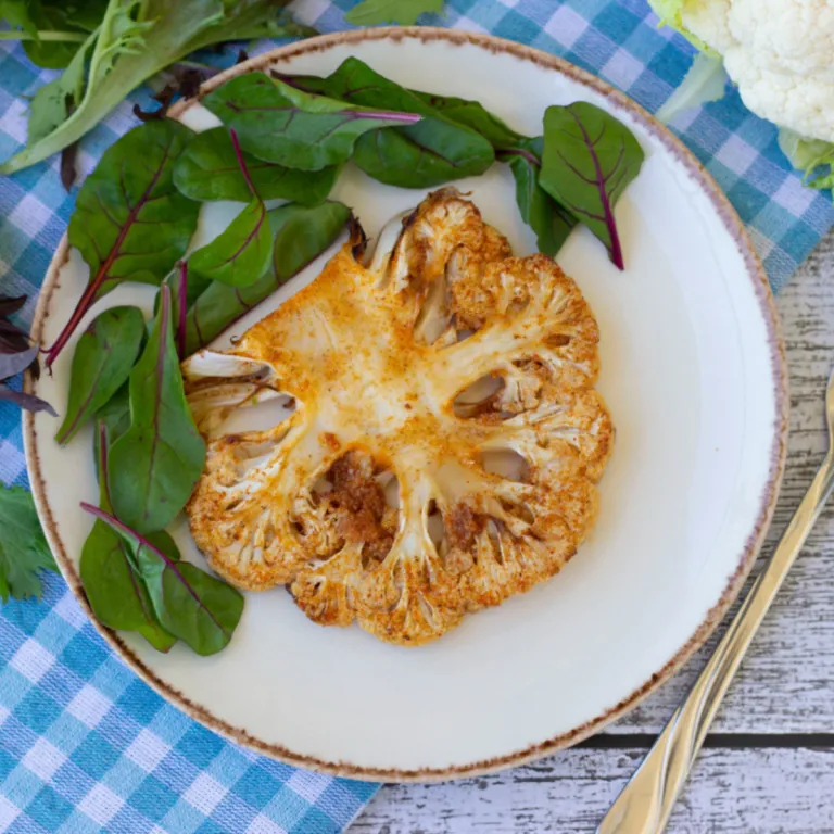 Air Fryer Cauliflower Steaks