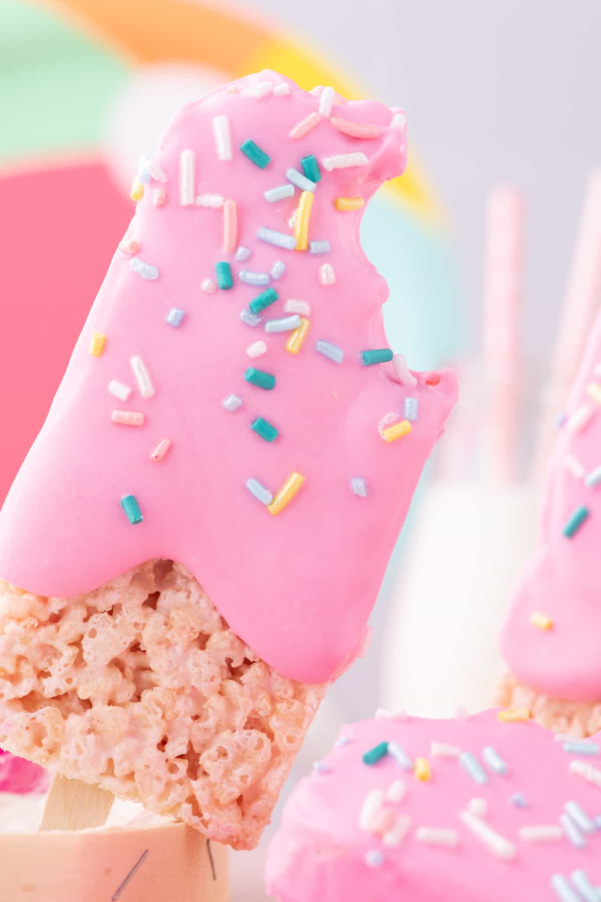 Pink Popsicle Rice Krispie Treats FoodnService