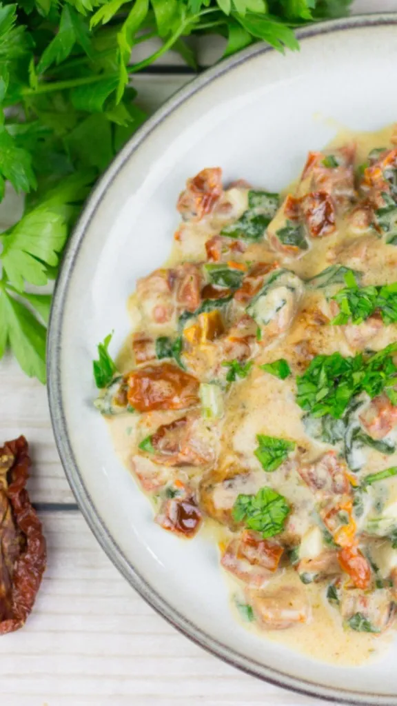 main image for a classic italian creamy tuscan chicken recipe