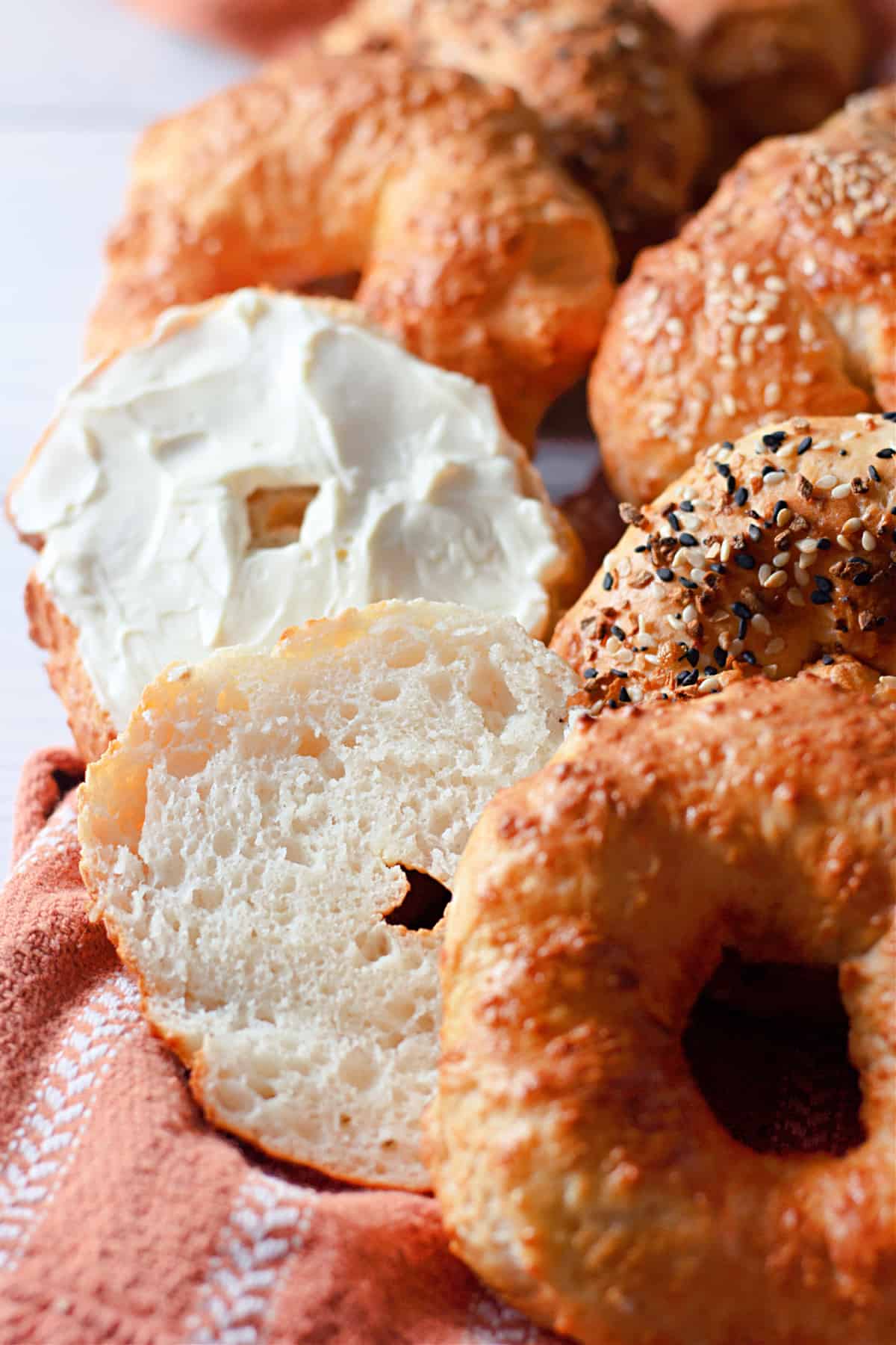 Air Fryer Bagels (2 Ingredients 10 Minutes) • FoodnService