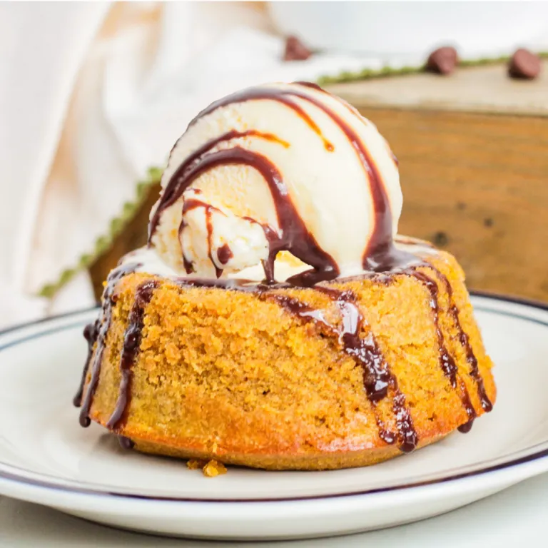 Pumpkin Lava Cake