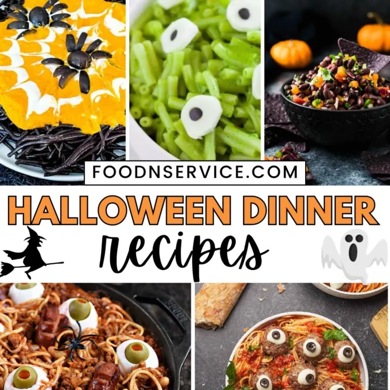 These Ghastly Halloween Dinner Recipes Are A Scream!