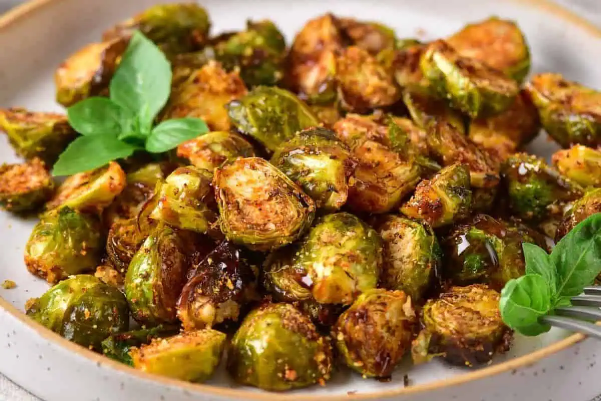 Air fryer brussels sprouts.
