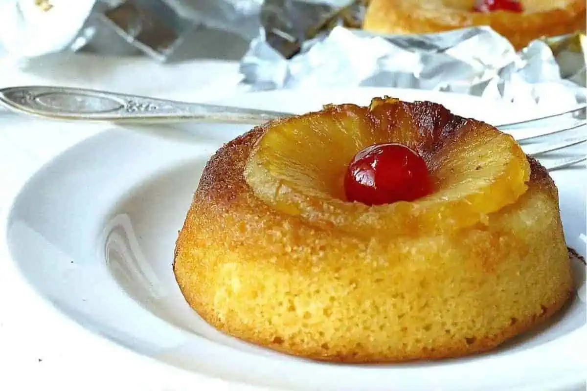 Foil pack pineapple upside down cake.