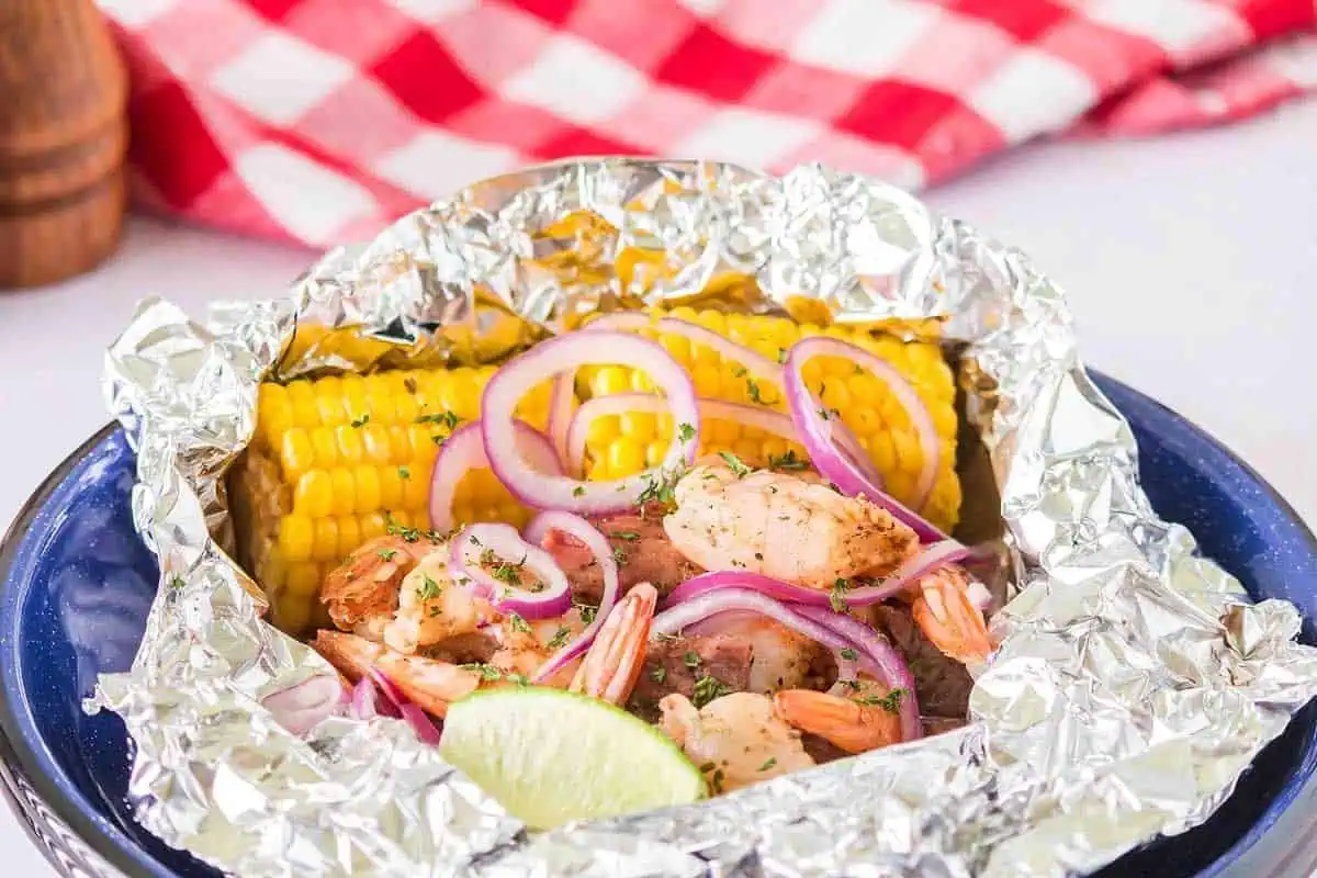 Surf and turf foil packs.