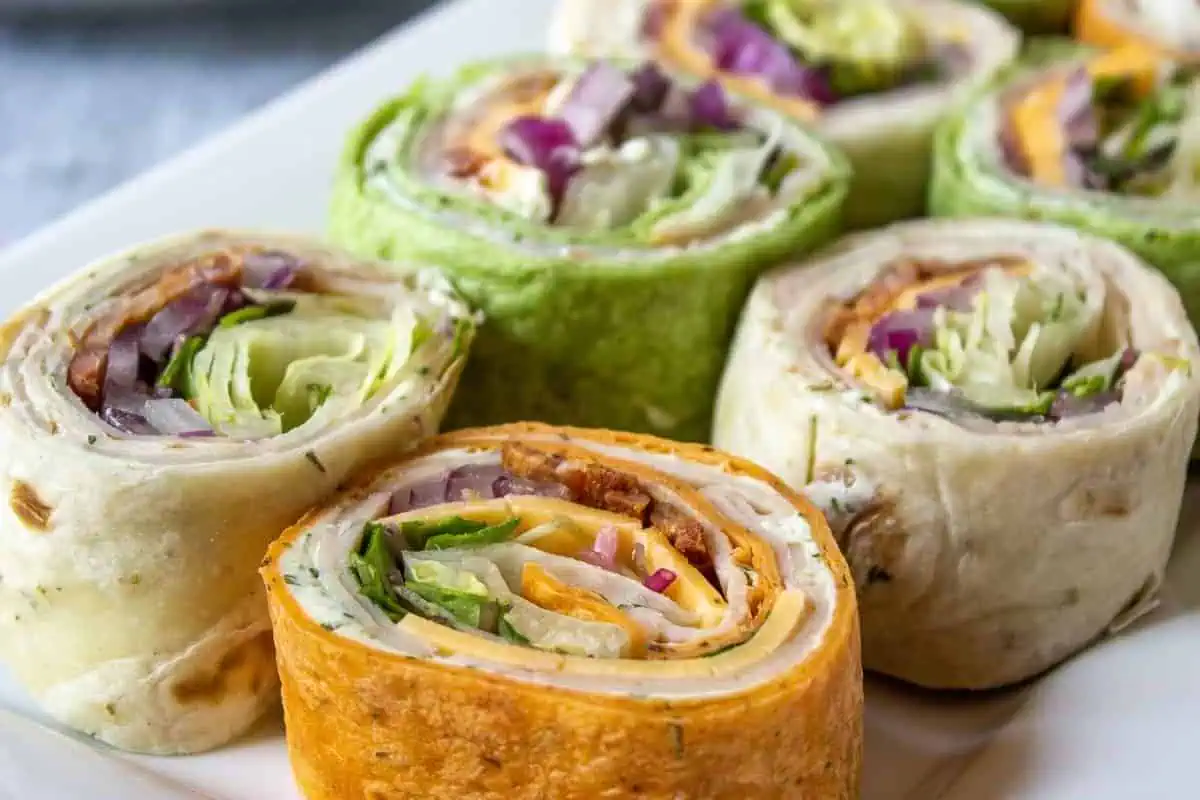 Turkey wraps.
