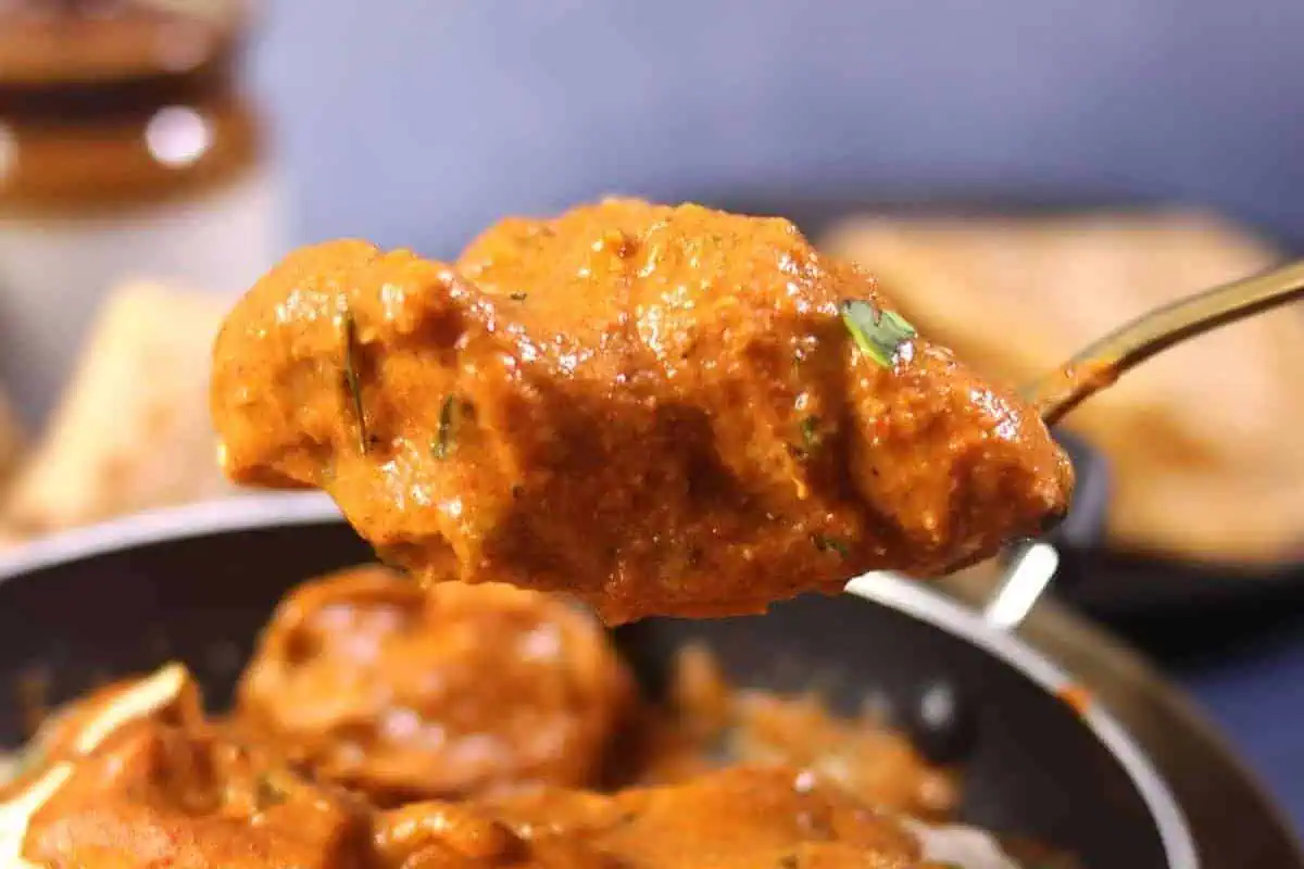 Indian butter chicken.