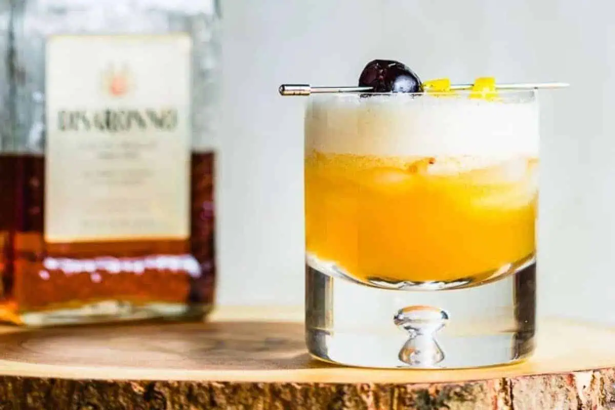 An amaretto sour.