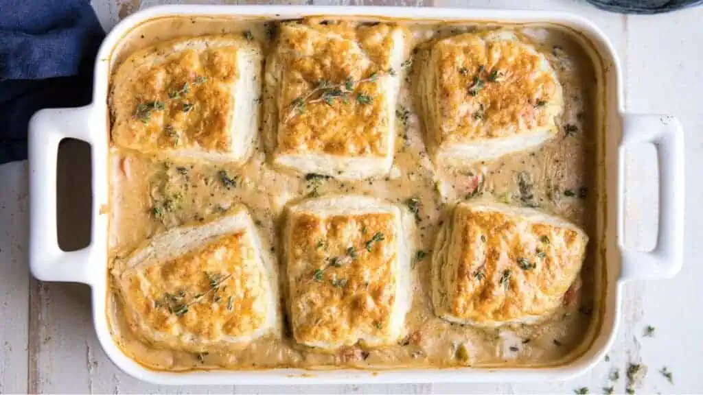 Homemade Broccoli Cheddar Cobbler