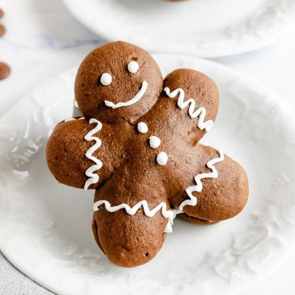 Gingerbread Chocolate Whoopie Pies