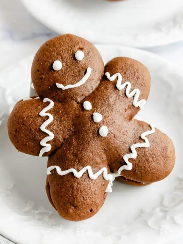 Gingerbread Chocolate Whoopie Pies