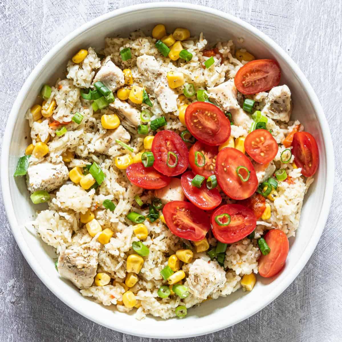 Instant Pot Chicken and Rice with Vegetables