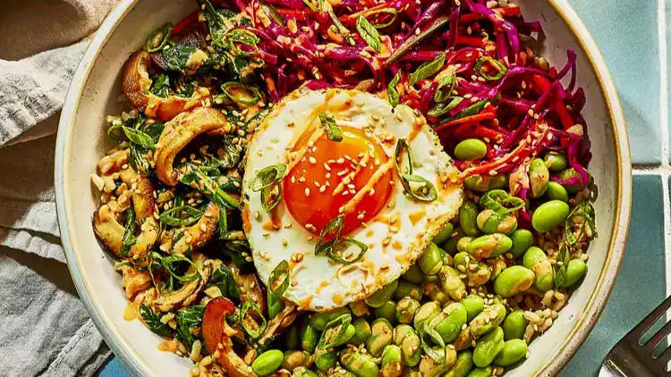 Bibimbap-Inspired Veggie Bowls