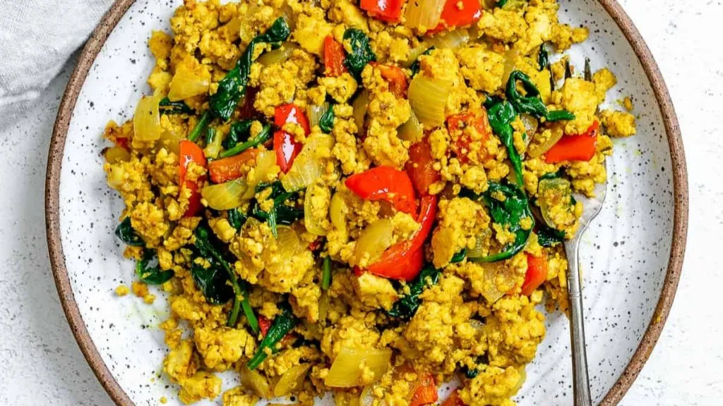 Tofu Veggie Scramble