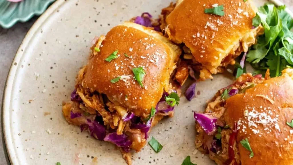 BBQ Chicken Sliders