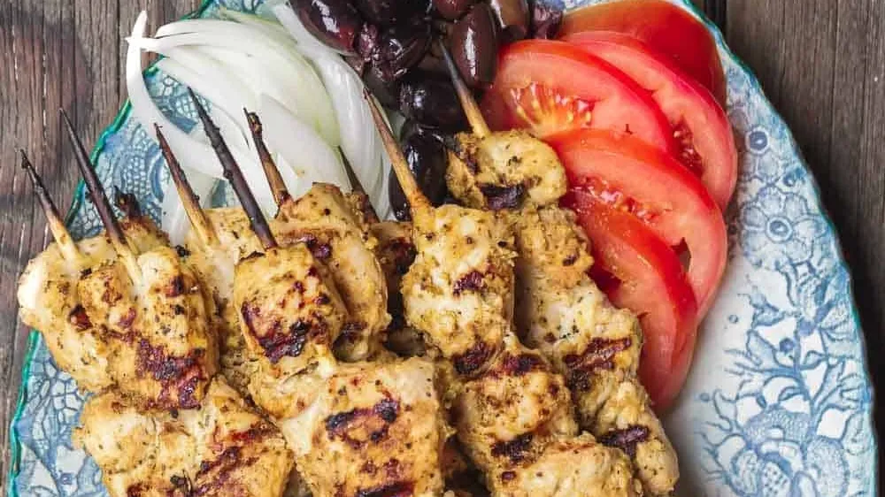 Grilled Souvlaki Skewers