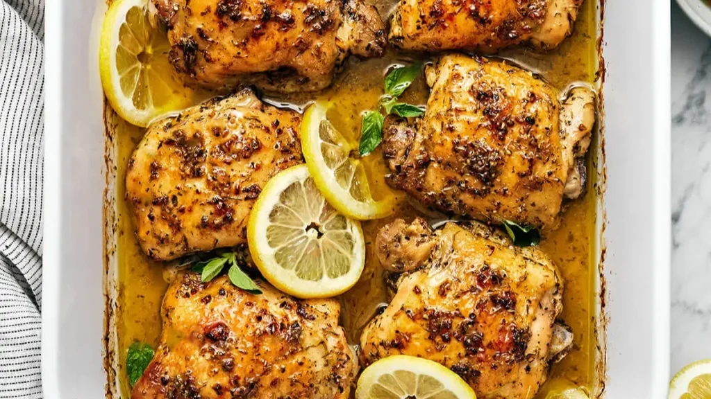 Greek Lemon-Garlic Chicken