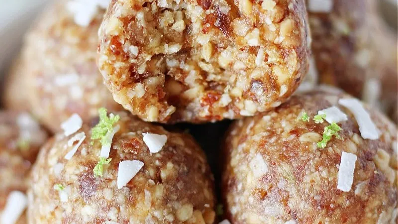 Coconut Lime Energy Bites