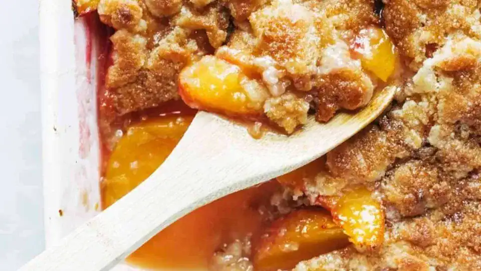 Sweet Peach Cobbler Cream