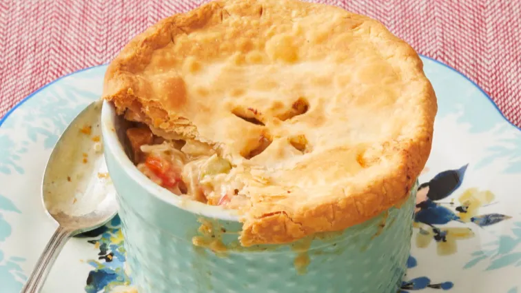 Mini Cajun Chicken Pot Pies